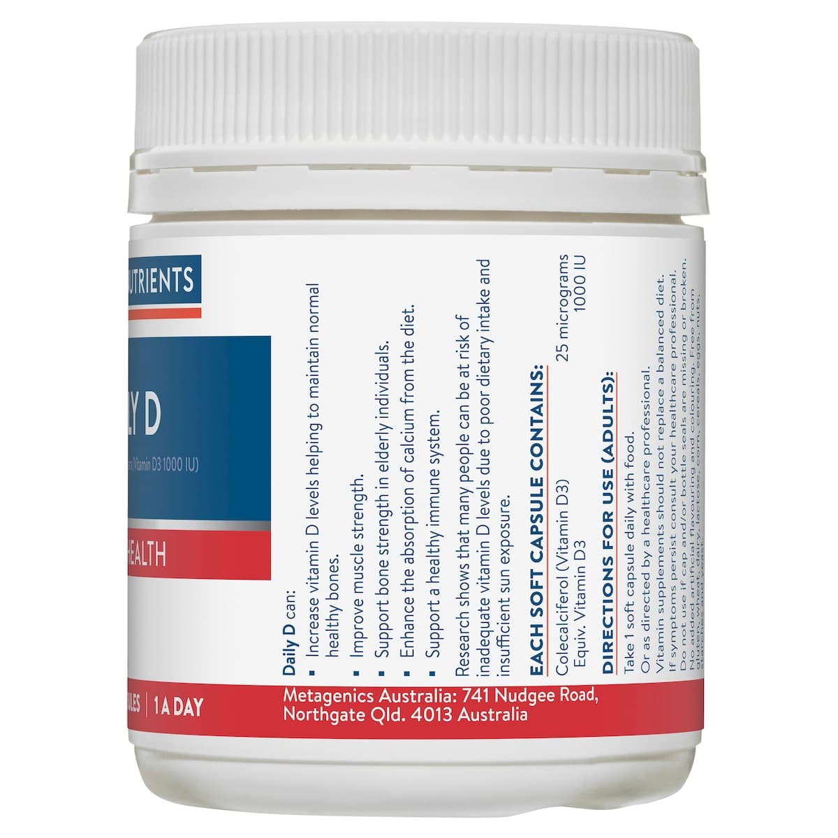 Thumbnail Ethical Nutrients Daily D One-A-Day 270 Capsules