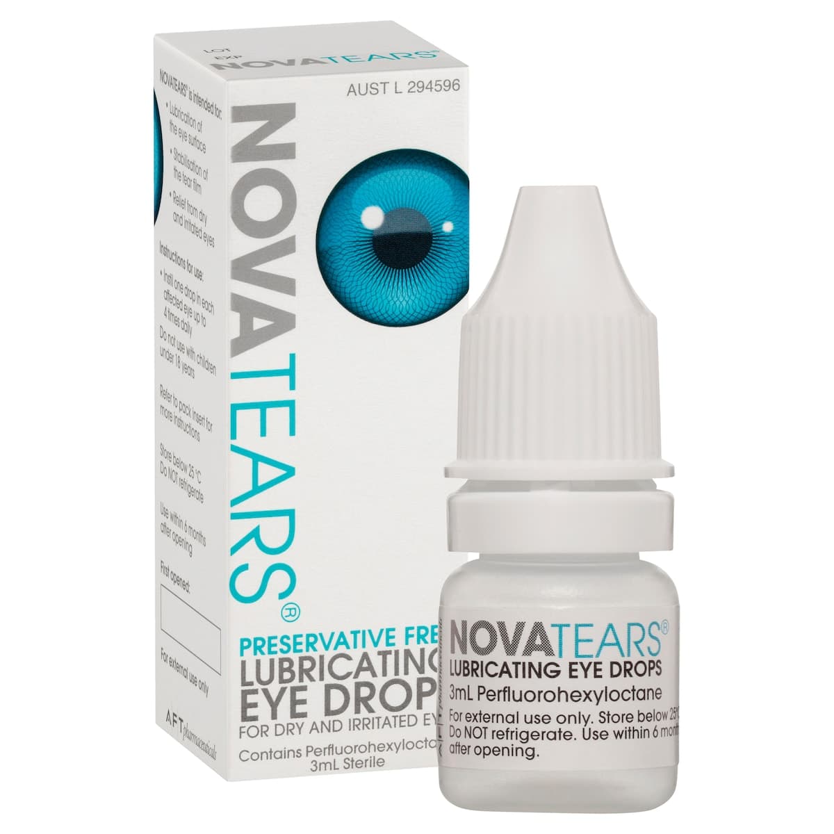 Thumbnail Nova Tears Lubricating Eye Drops 3Ml