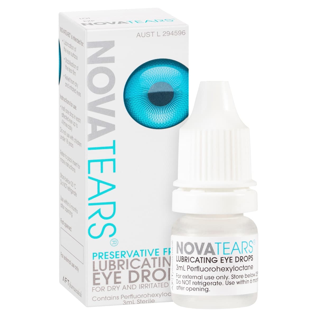 Thumbnail Nova Tears Lubricating Eye Drops 3Ml