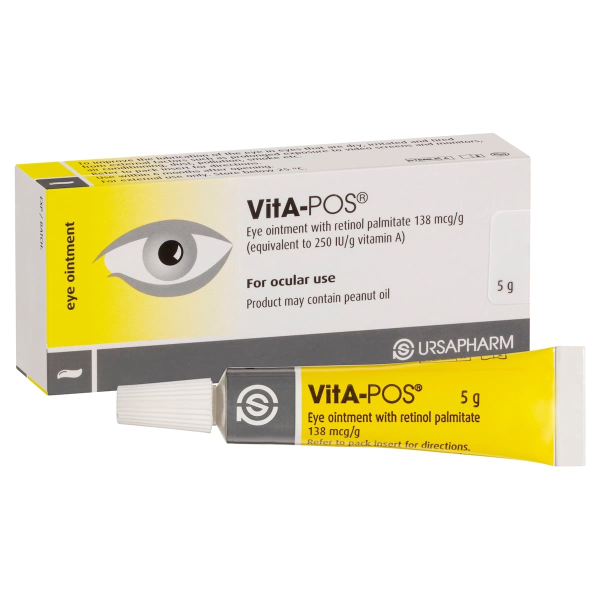 Thumbnail Vita-Pos Eye Ointment Vitamin A 5G