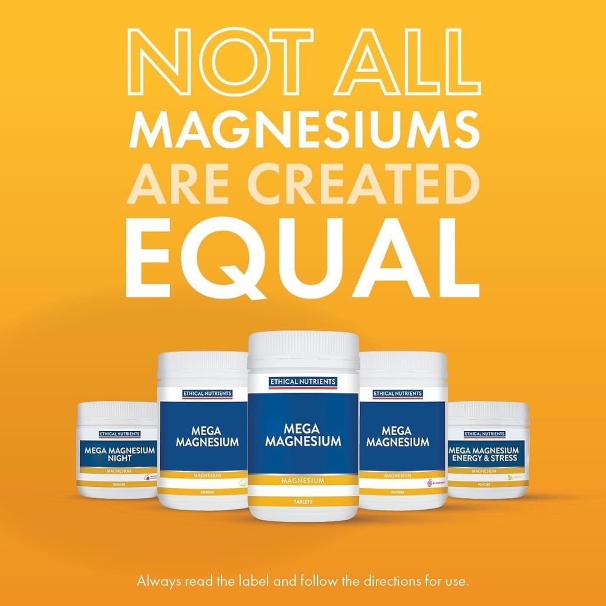 Thumbnail Ethical Nutrients Mega Magnesium Night 50 Tablets