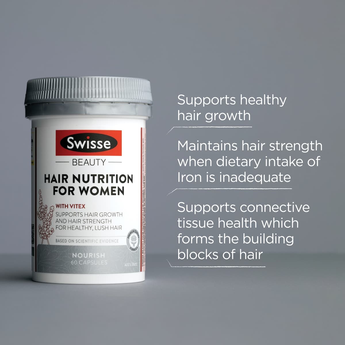 Thumbnail Swisse Beauty Hair Nutrition For Women 60 Capsules