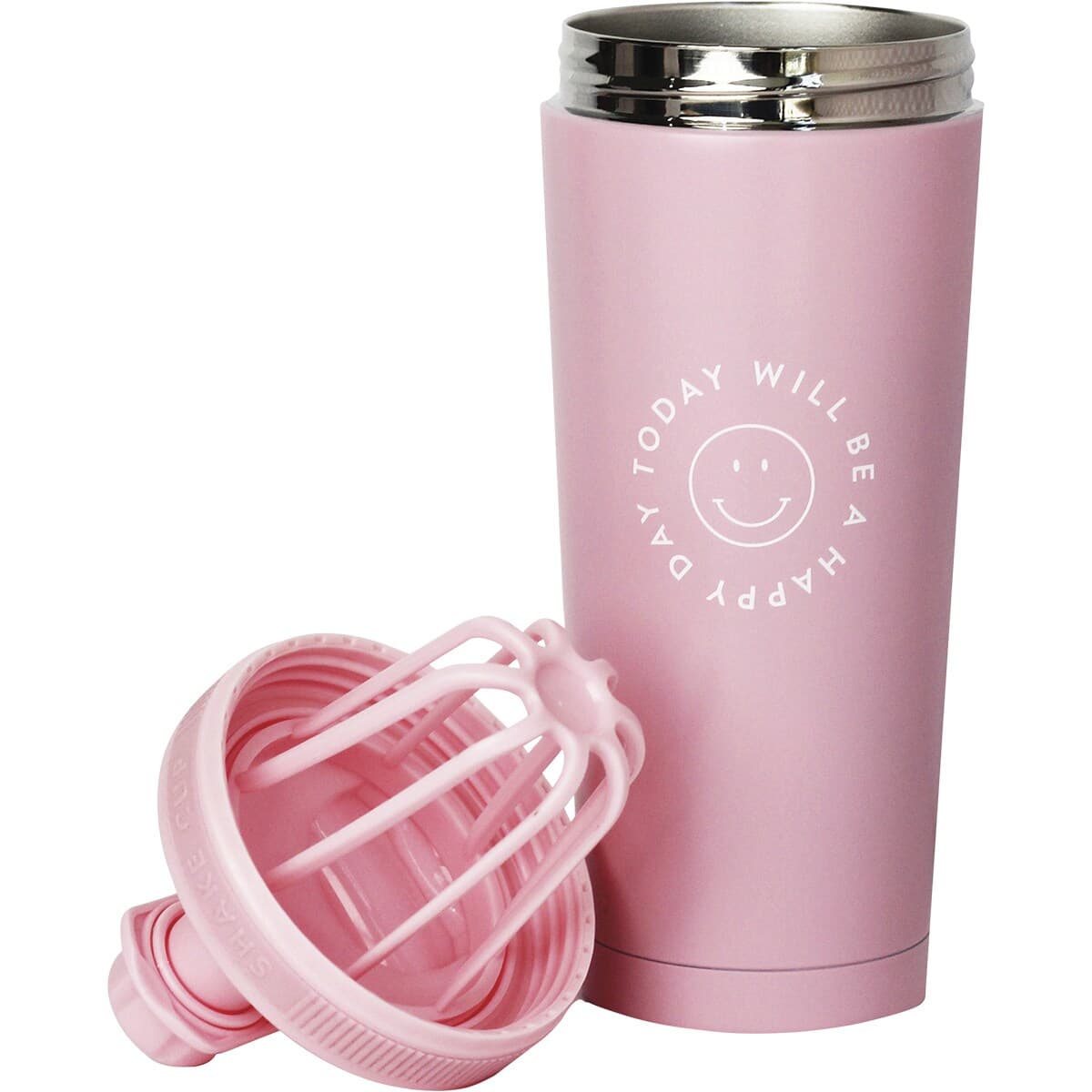 Thumbnail Happy Way Insulated Stainless Steel Shaker Pink 700Ml