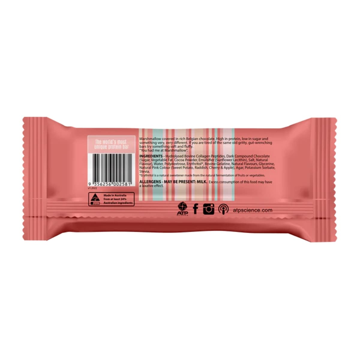 Thumbnail Atp Science Noway Collagen Marshmallow Bar Strawberry 12 X 45G