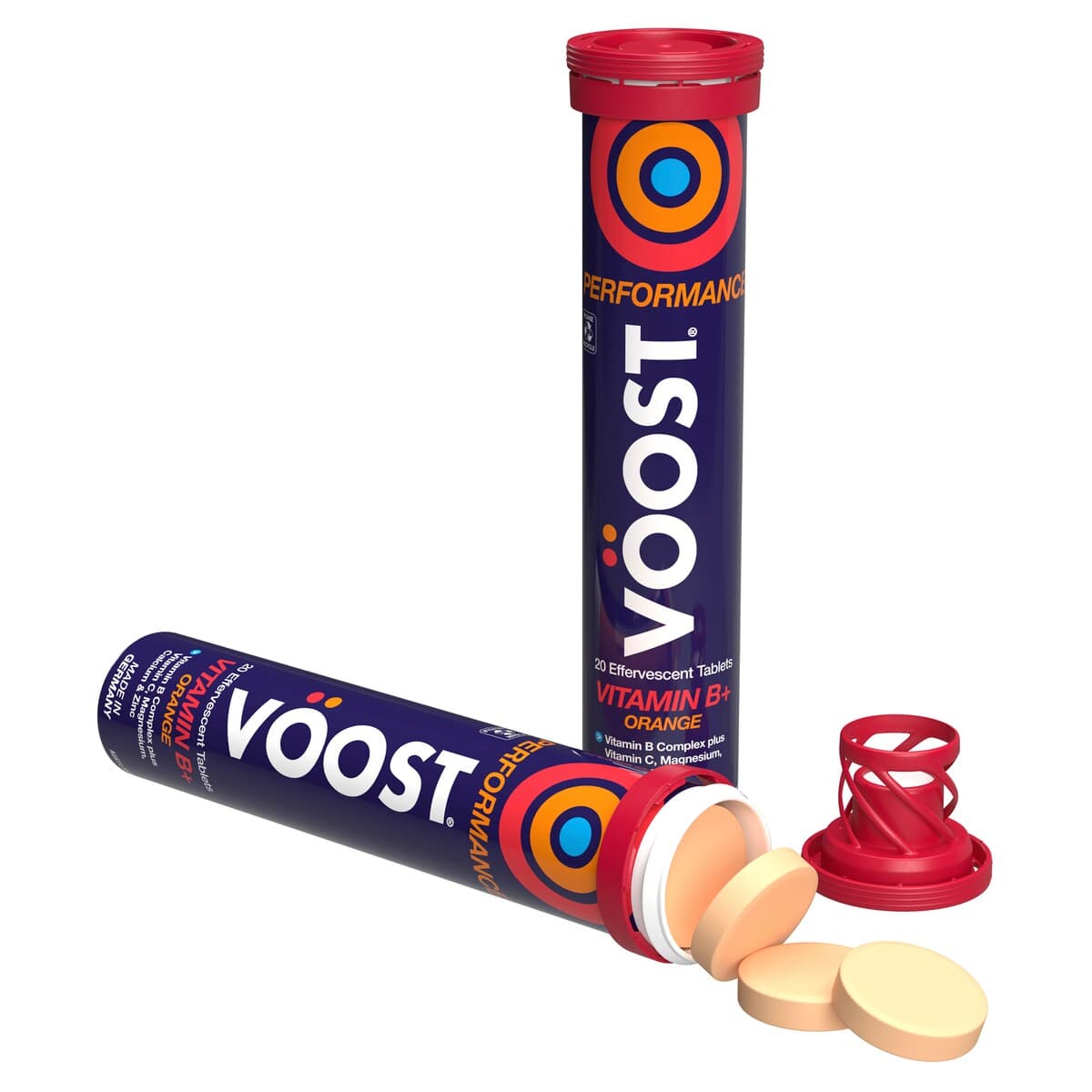 Thumbnail Voost Vitamin B+ Performance Orange Flavour 20 Effervescent Tablets