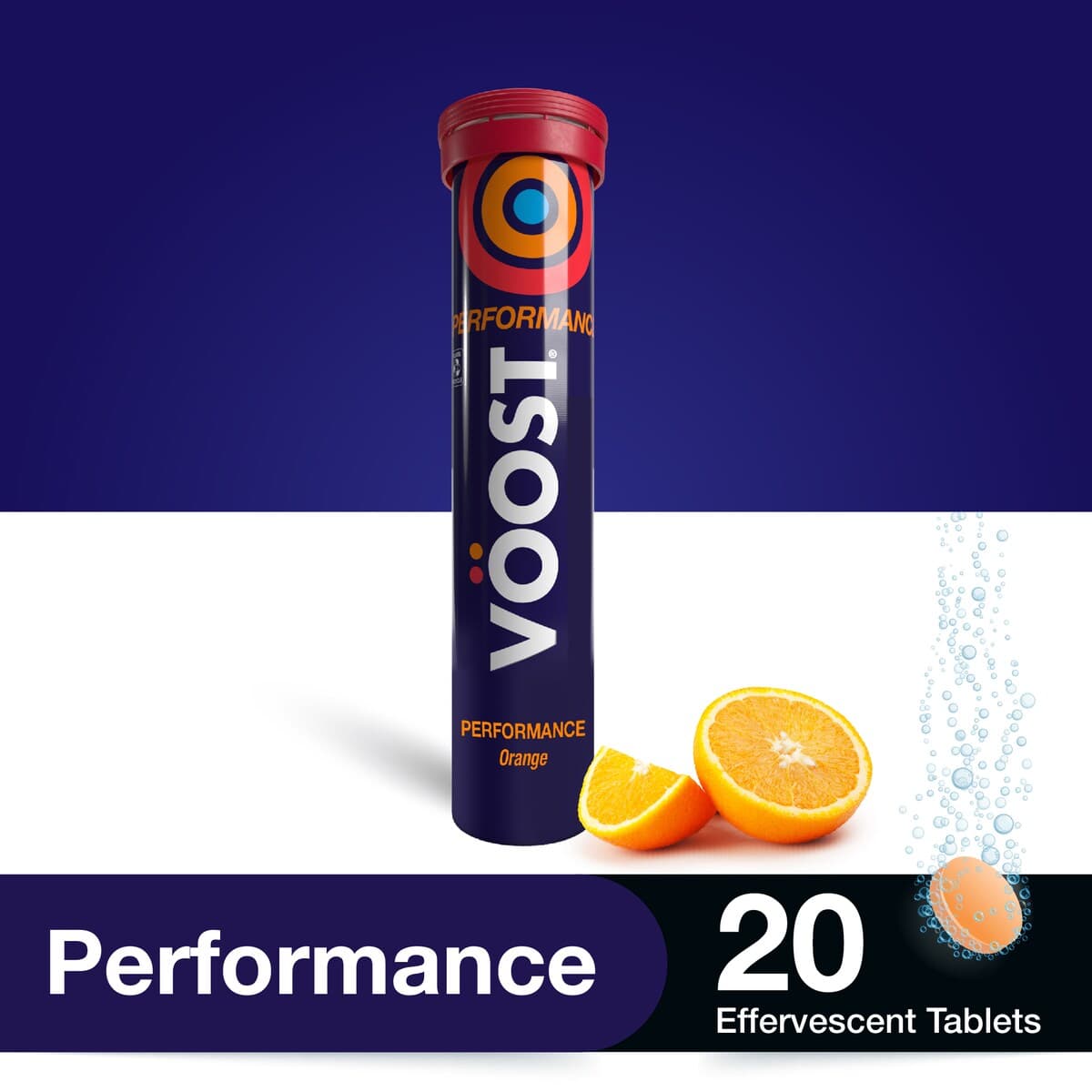 Thumbnail Voost Vitamin B+ Performance Orange Flavour 20 Effervescent Tablets