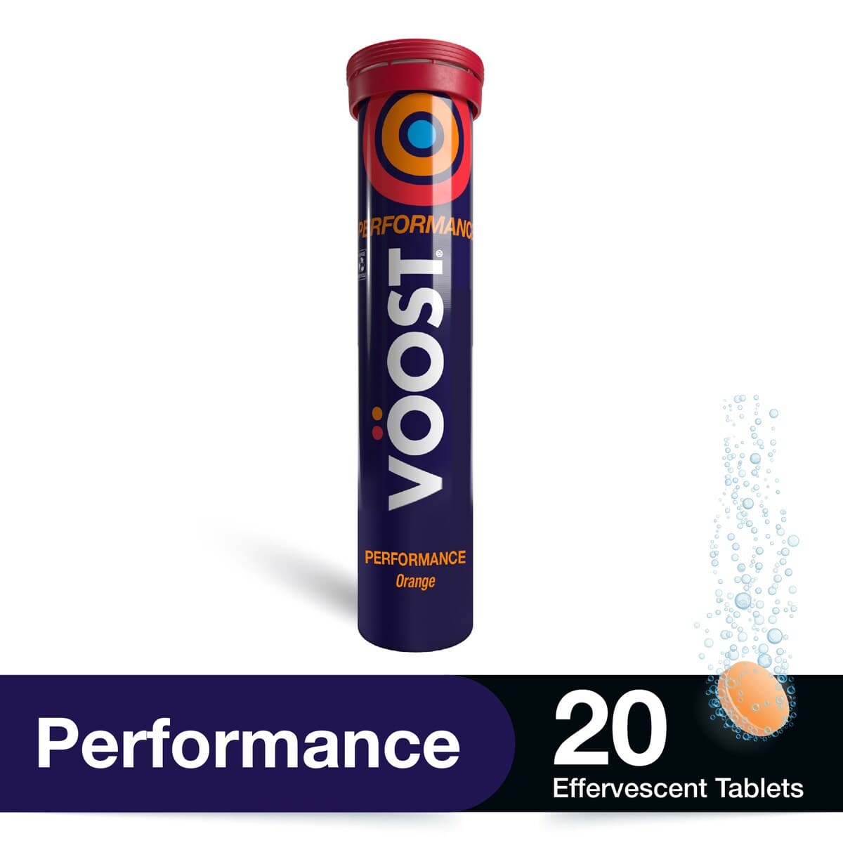 Thumbnail Voost Vitamin B+ Performance Orange Flavour 20 Effervescent Tablets