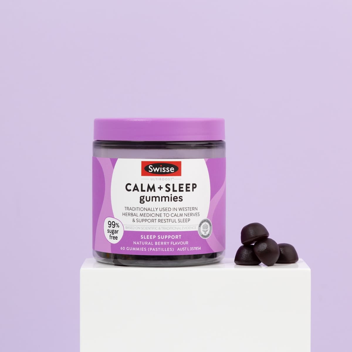 Thumbnail Swisse Ultiboost Calm + Sleep Gummies 60 Pack