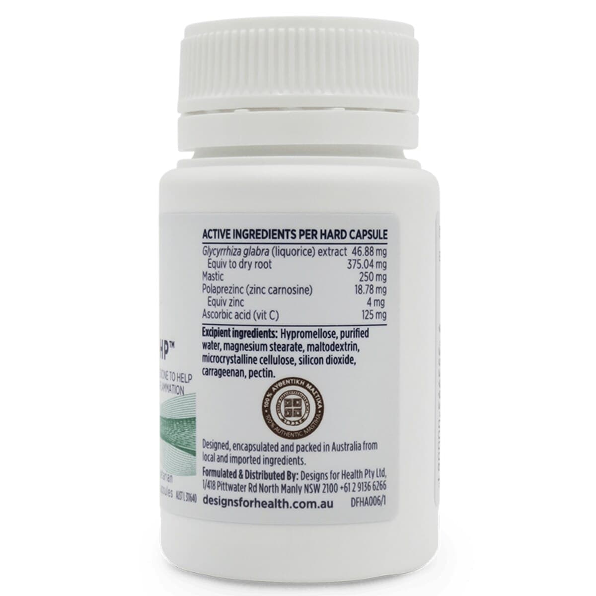 Thumbnail Designs For Health Gastromend-Hp 60 Vegetarian Hard Capsules