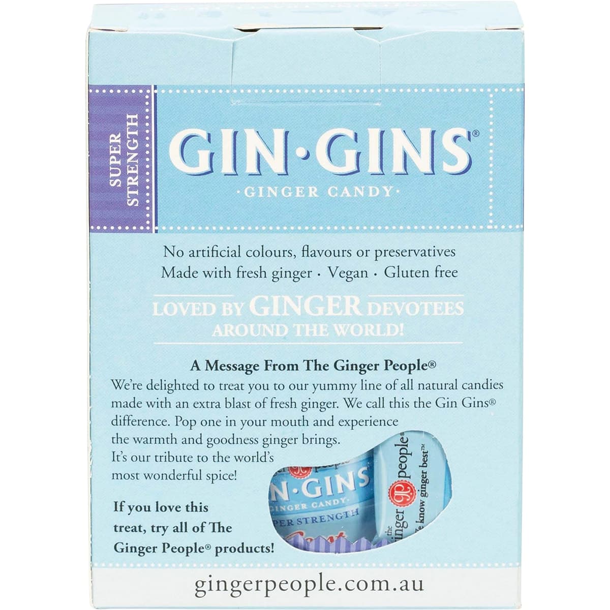 Thumbnail The Ginger People Gin Gins Super Strength 84G