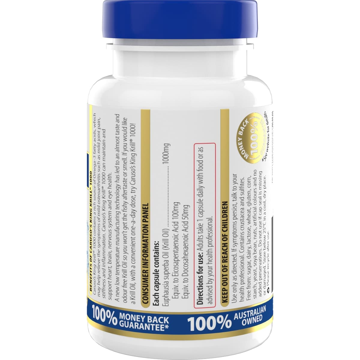 Thumbnail Carusos King Krill 1000Mg 30 Capsules