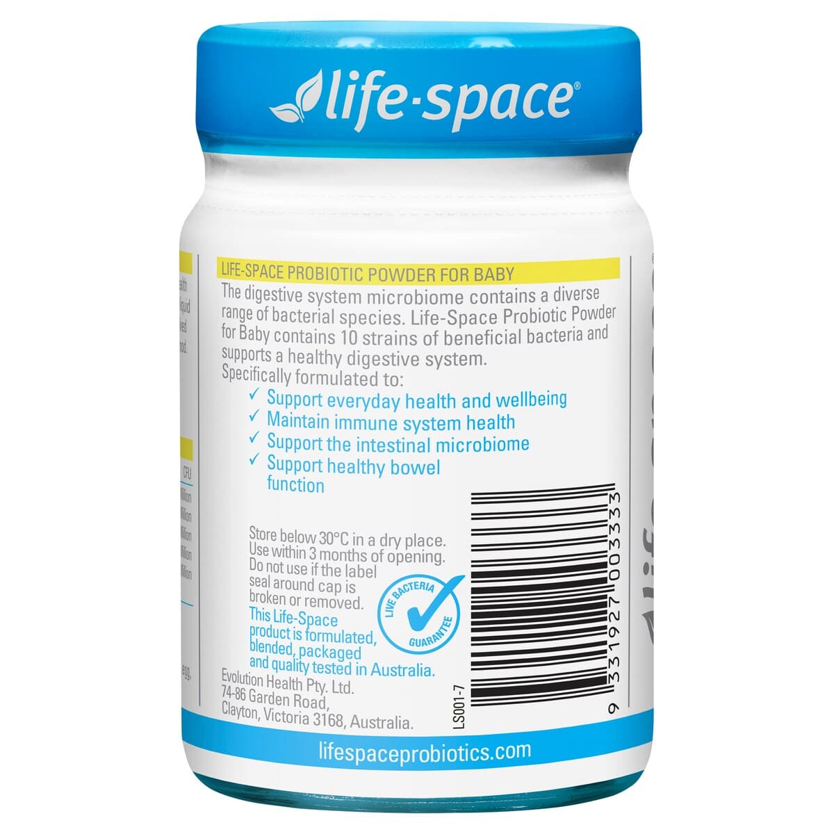 Thumbnail Life-Space Probiotic Powder For Baby 60G