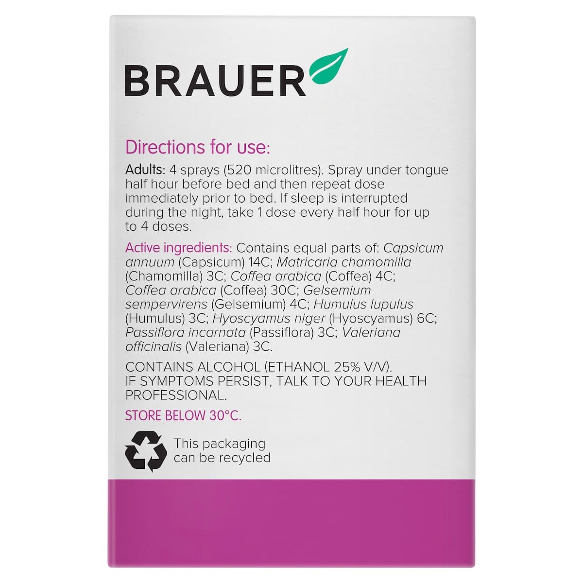 Thumbnail Brauer Sleep Oral Spray 20Ml