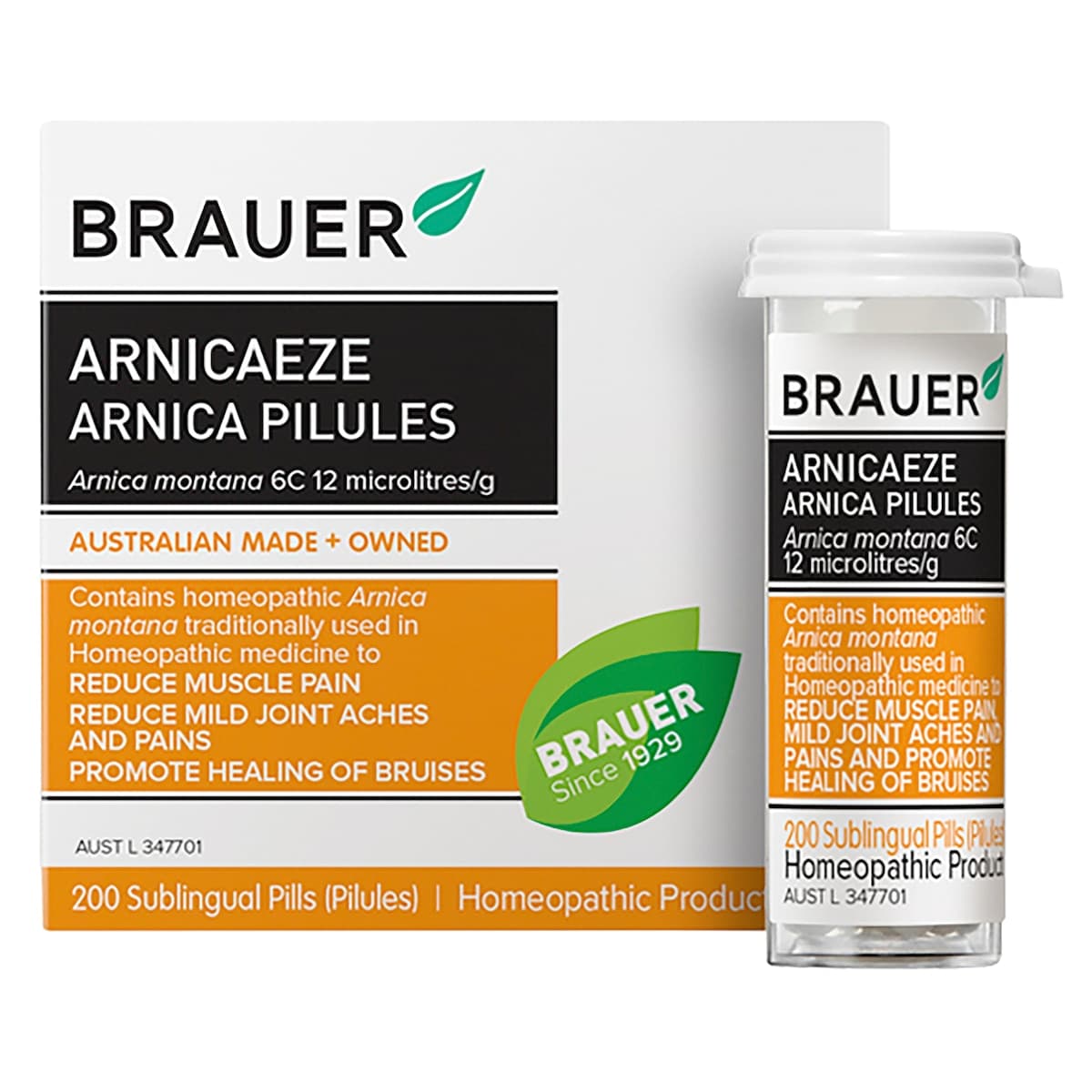 Thumbnail Brauer Arnicaeze Arnica Pilules 8G 200 Pack