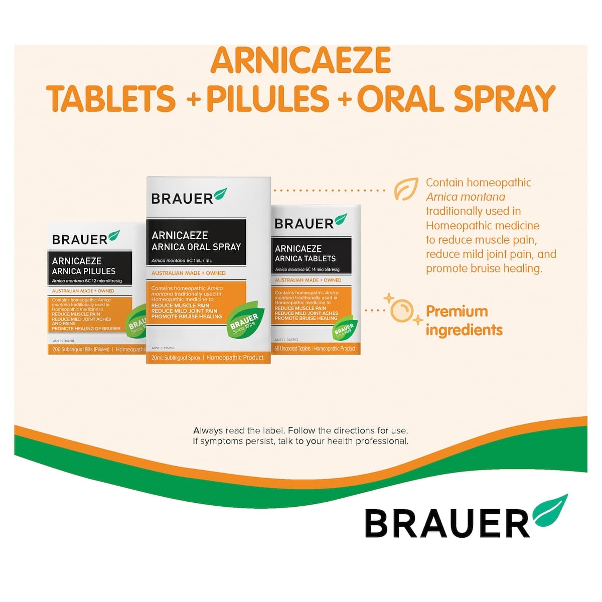 Thumbnail Brauer Arnicaeze Arnica Pilules 8G 200 Pack