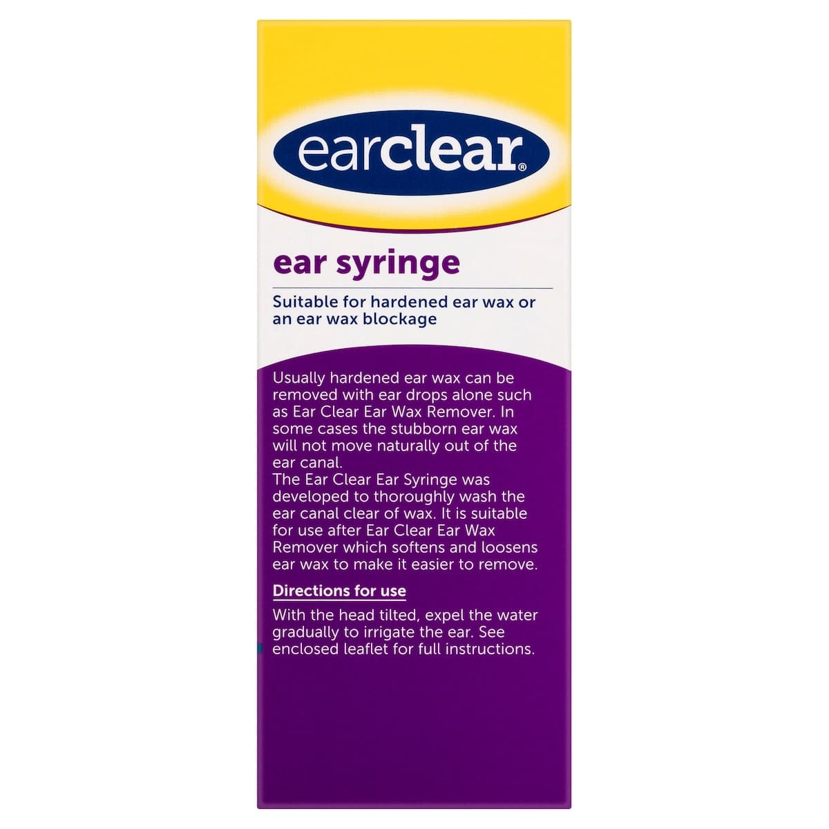 Thumbnail Earclear Ear Syringe For Wax Removal 1 Syringe