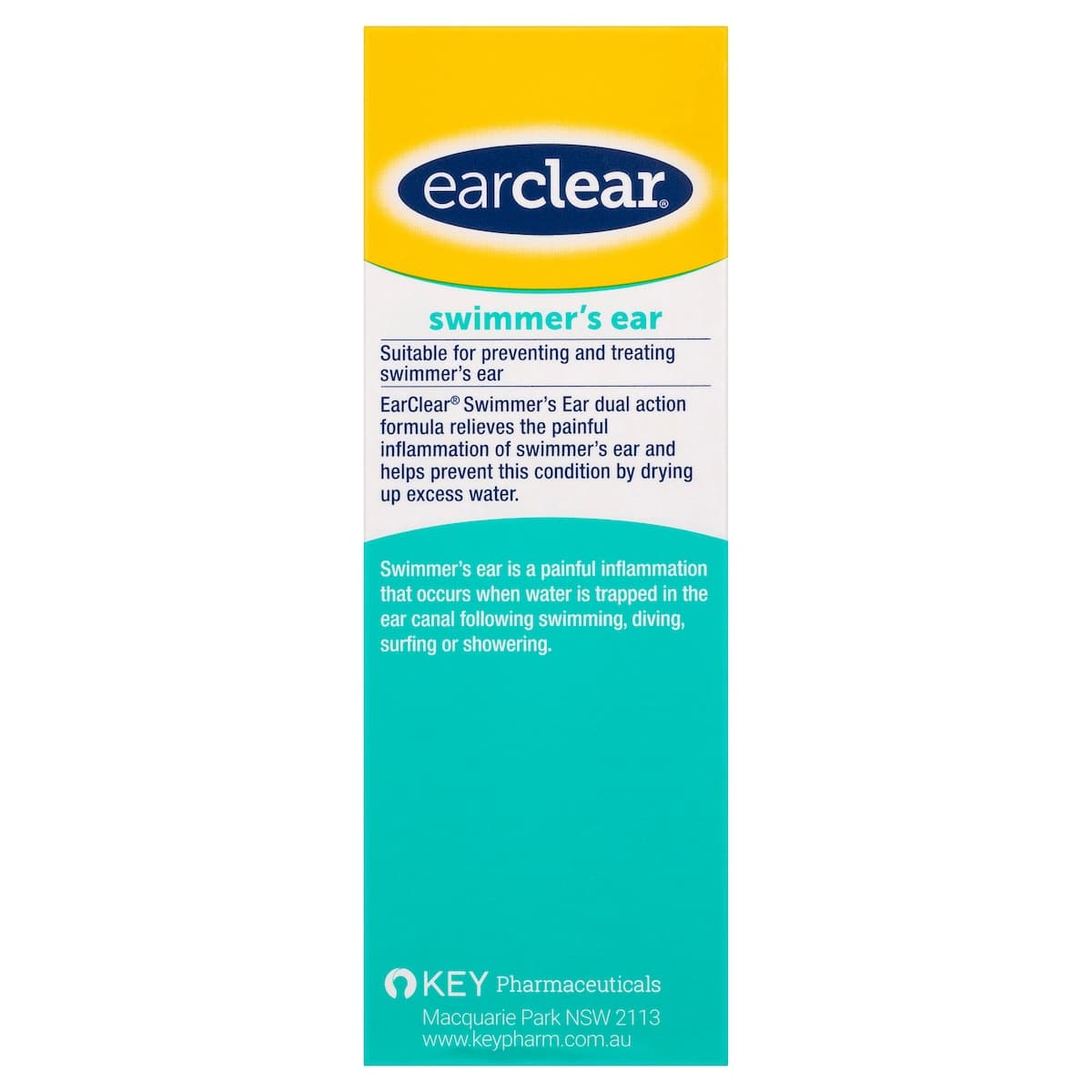 Thumbnail Earclear Ear Drops For Swimmers Ear 40Ml