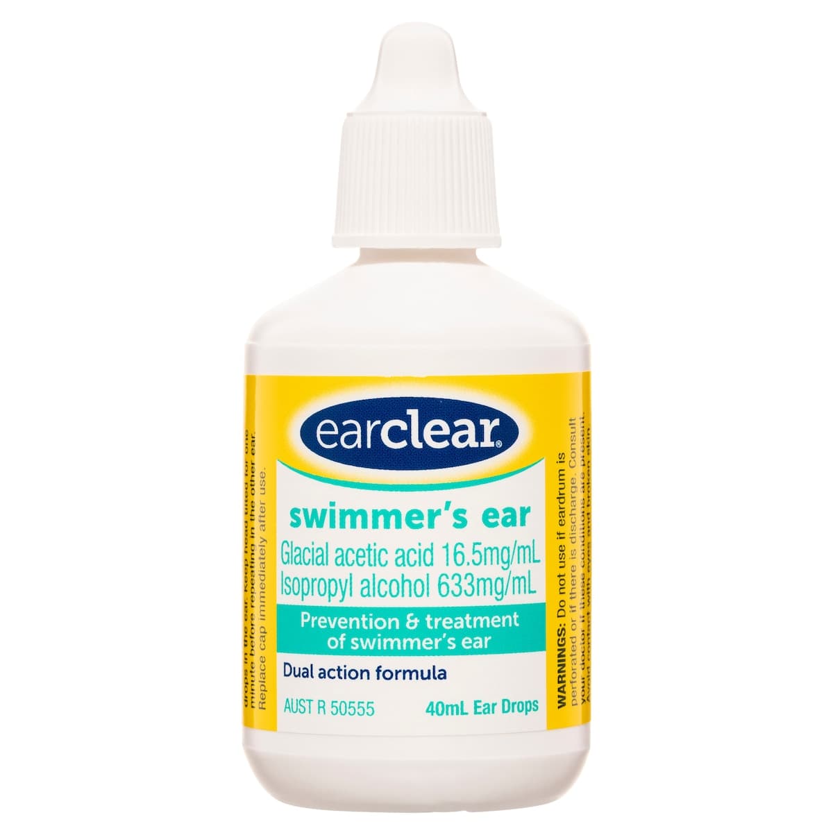 Thumbnail Earclear Ear Drops For Swimmers Ear 40Ml