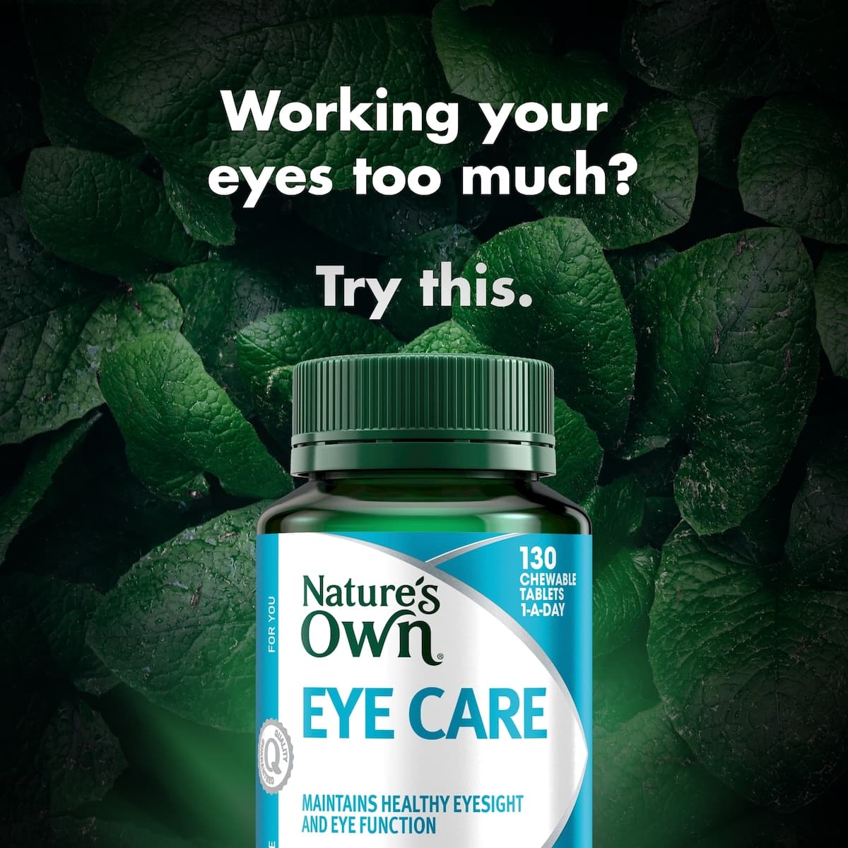 Thumbnail Nature's Own Eye Care 130 Chewable Tablets