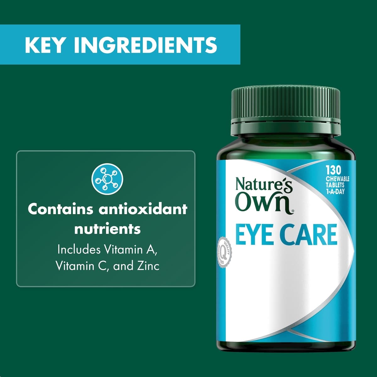 Thumbnail Nature's Own Eye Care 130 Chewable Tablets