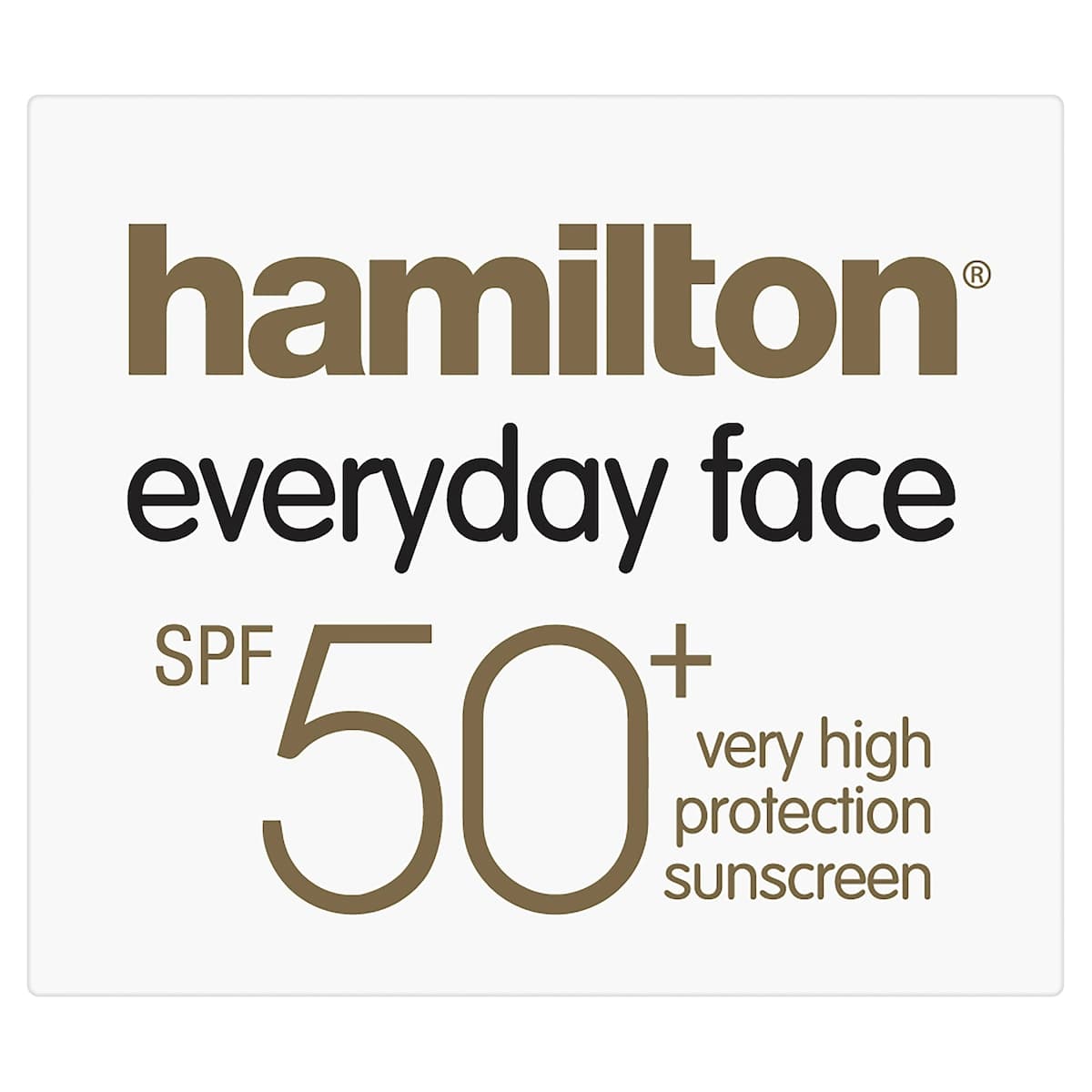 Thumbnail Hamilton Sunscreen Everyday Face Cream Spf50 75G