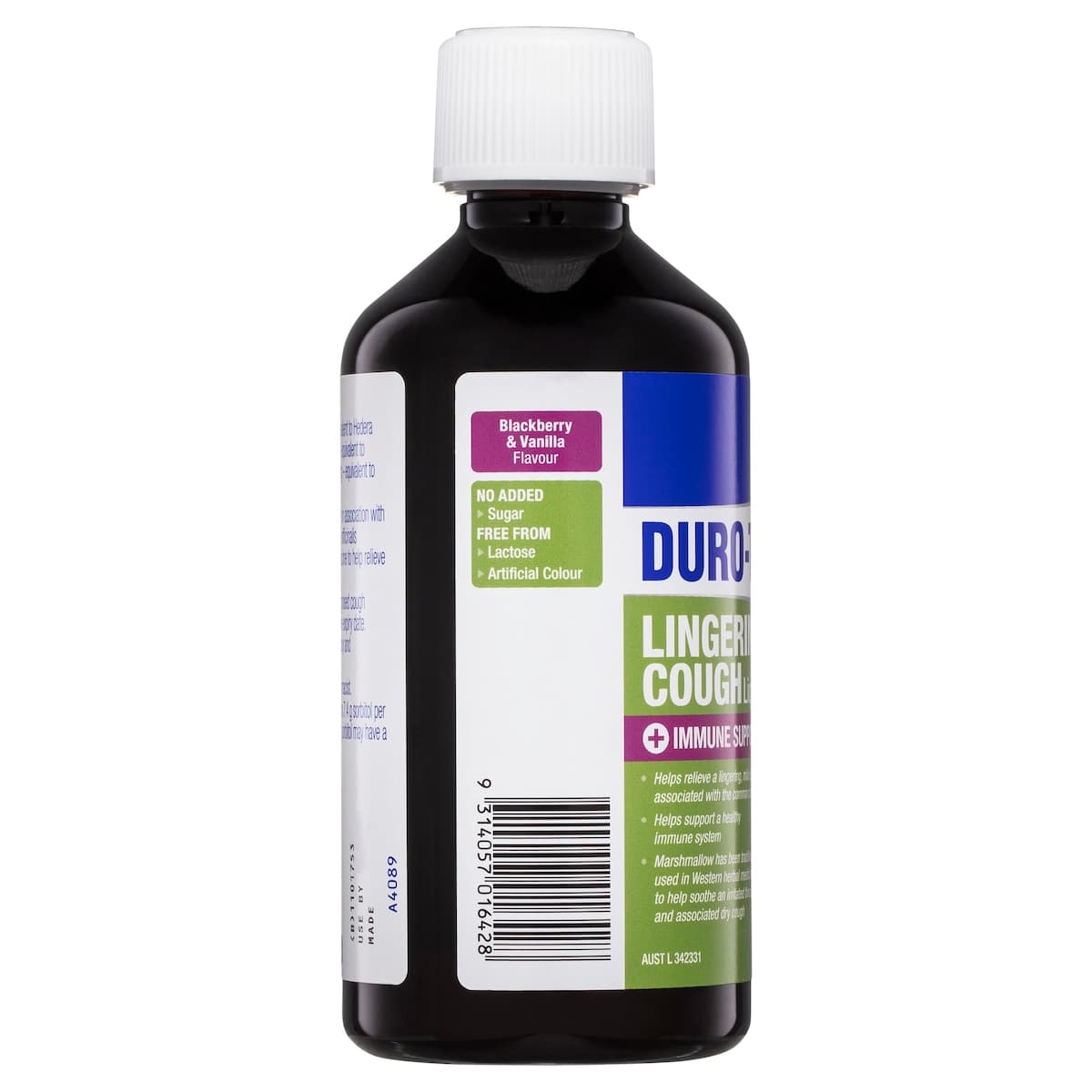 Thumbnail Durotuss Lingering Cough + Immune Support Liquid 350Ml