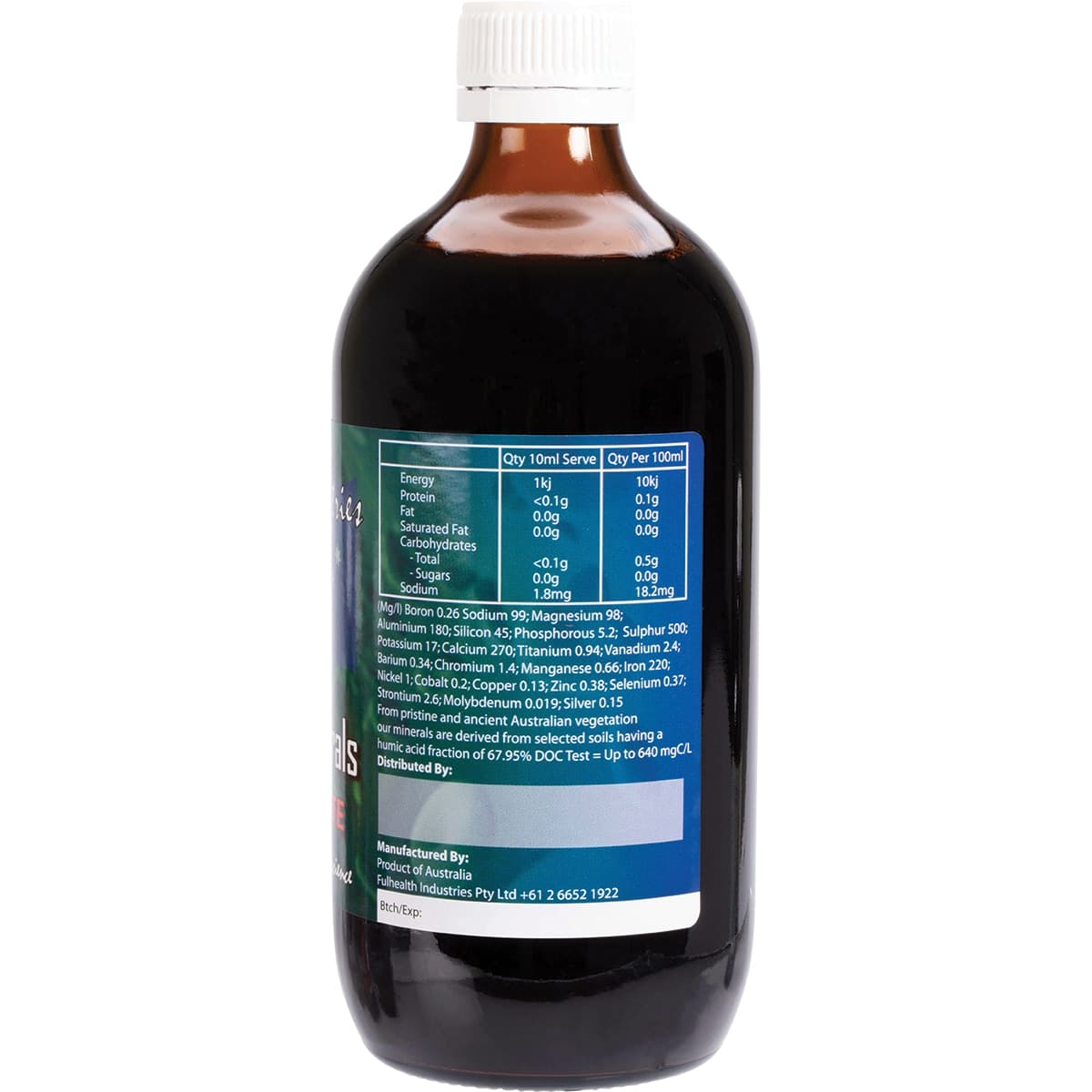 Thumbnail Fulhealth Industries Organic Colloidal Minerals 500Ml