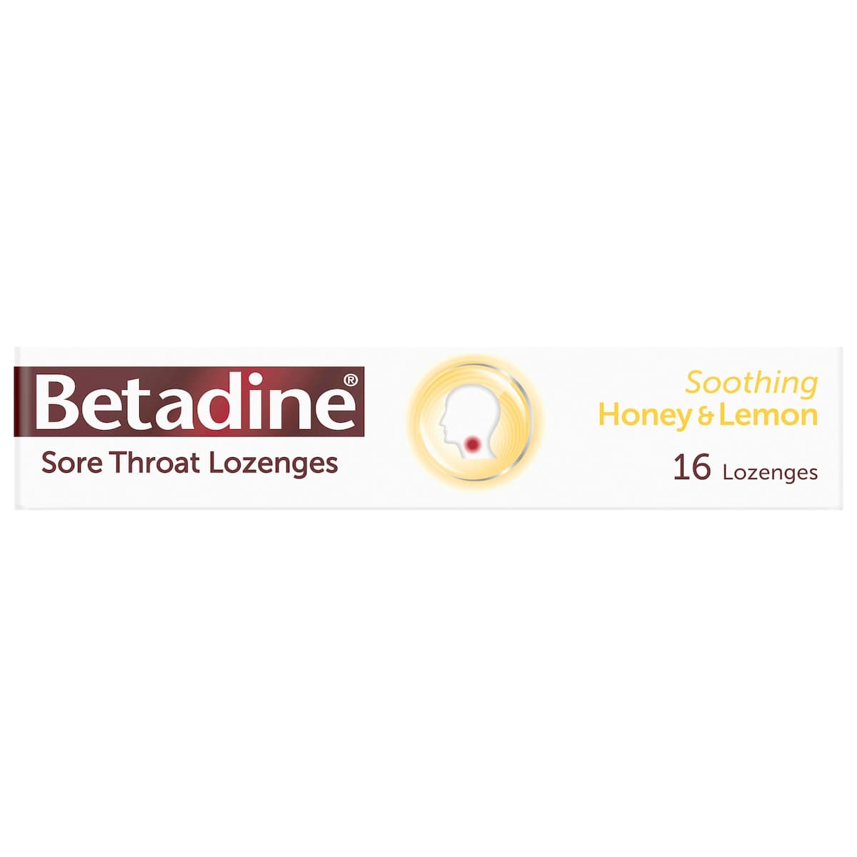 Thumbnail Betadine Sore Throat Lozenges Honey & Lemon 16 Pack