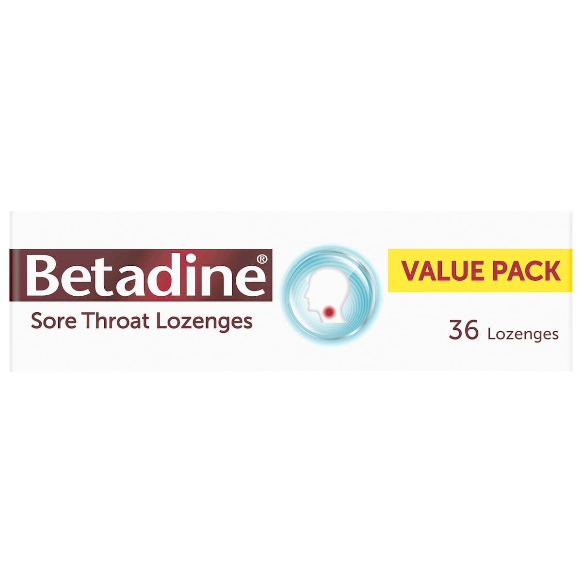 Thumbnail Betadine Sore Throat Lozenges Menthol & Eucalyptus 36 Pack