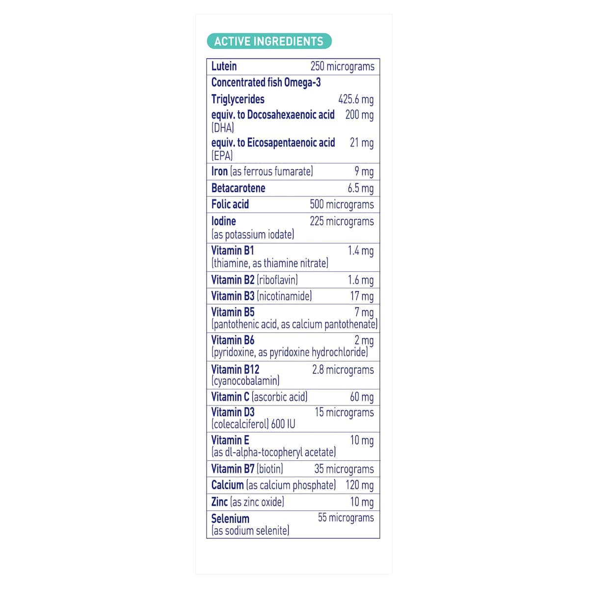 Thumbnail Elevit Breastfeeding Multivitamin 60 Capsules