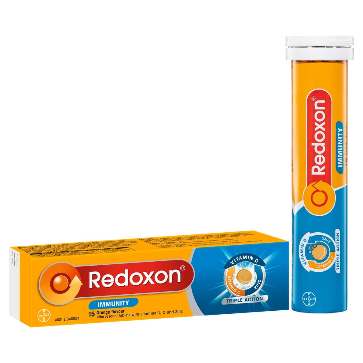 Thumbnail Redoxon Immunity Orange 15 Effervescent Tablets