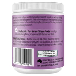 Life Botanics Marine Collagen Powder Blueberry 160G