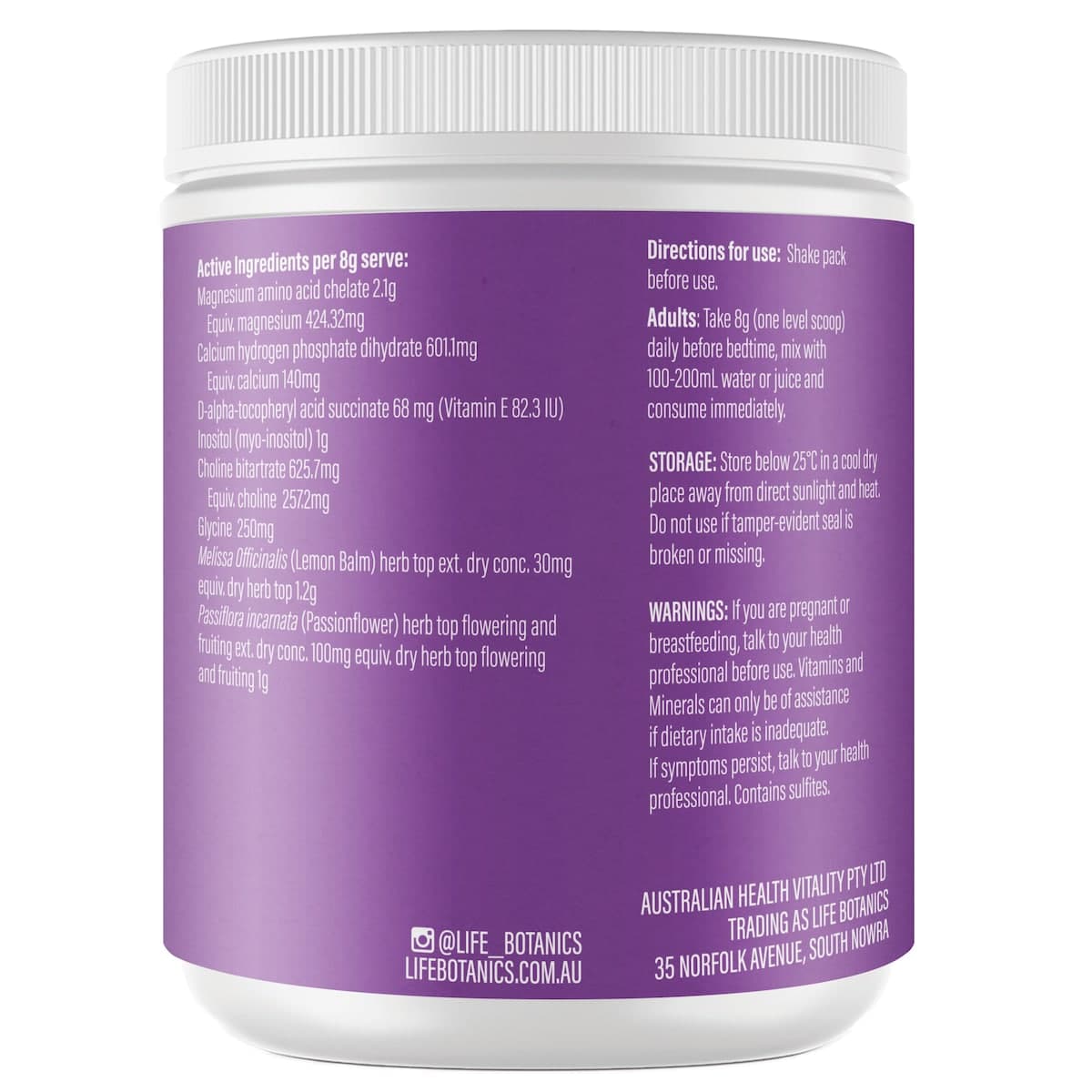 Life Botanics Muscle Relaxation + Sleep 150G