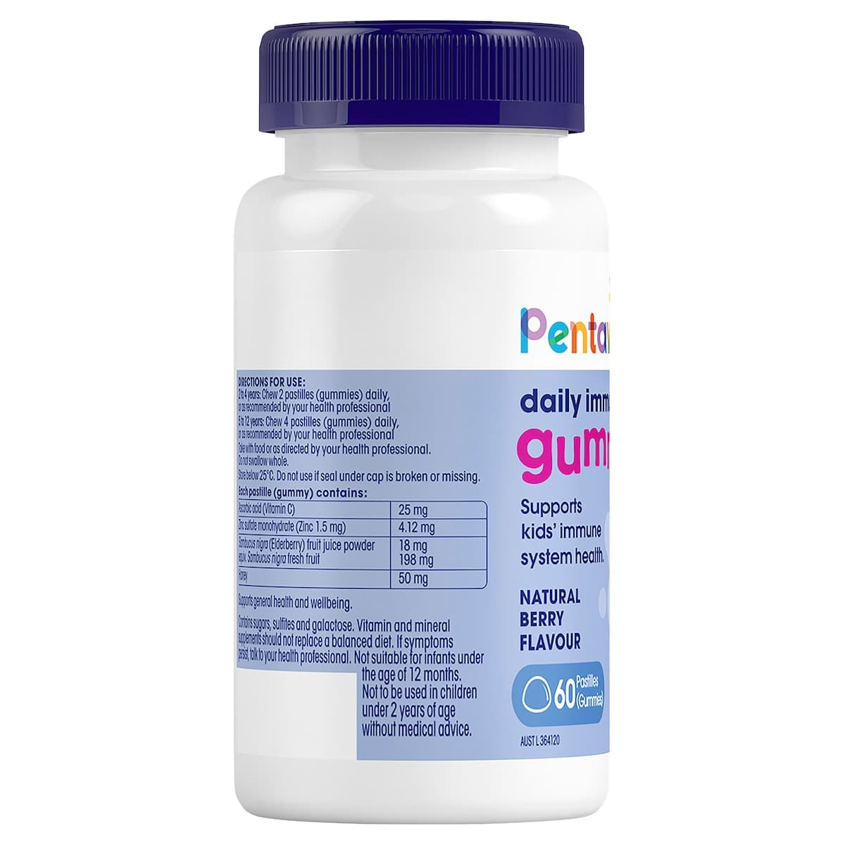 Thumbnail Pentavite Daily Immune Support Kids 60 Gummies