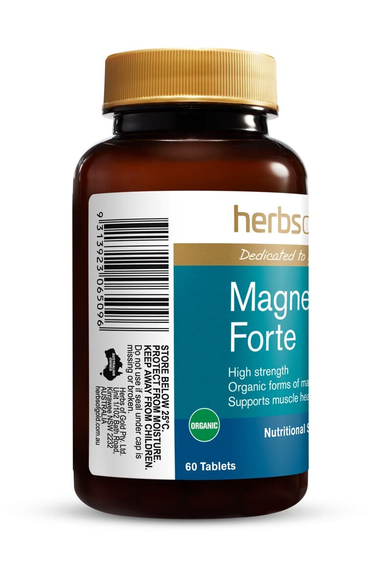 Thumbnail Herbs Of Gold Magnesium Forte 60 Tablets