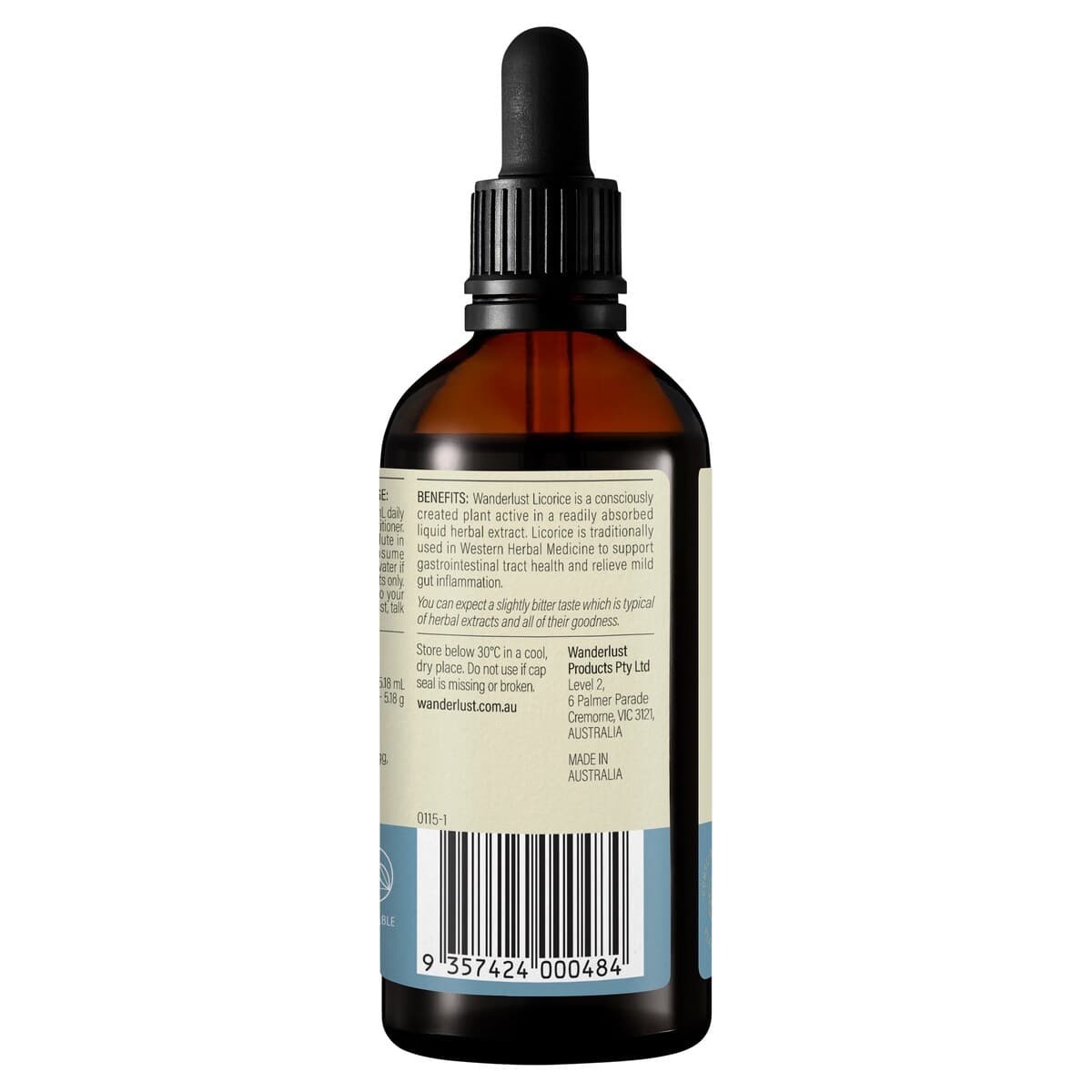 Thumbnail Wanderlust Licorice Drops 90Ml