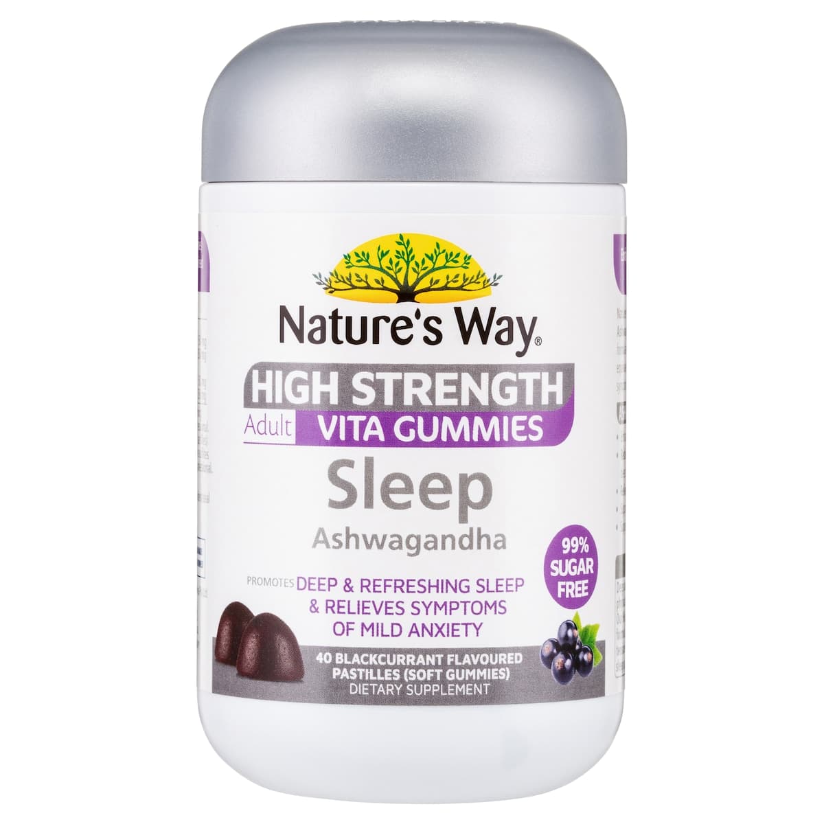 Thumbnail Natures Way High Strength Adult Vita Gummies Sleep Ashwagandha 40 Pack