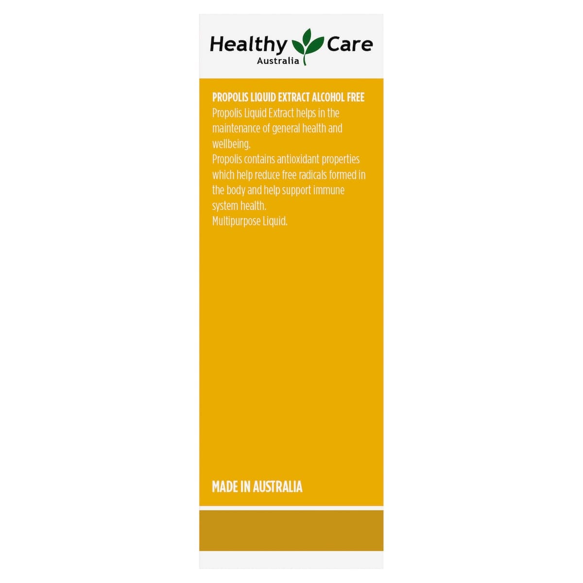 Healthy Care Propolis Liquid Extract Alchol Free 25Ml