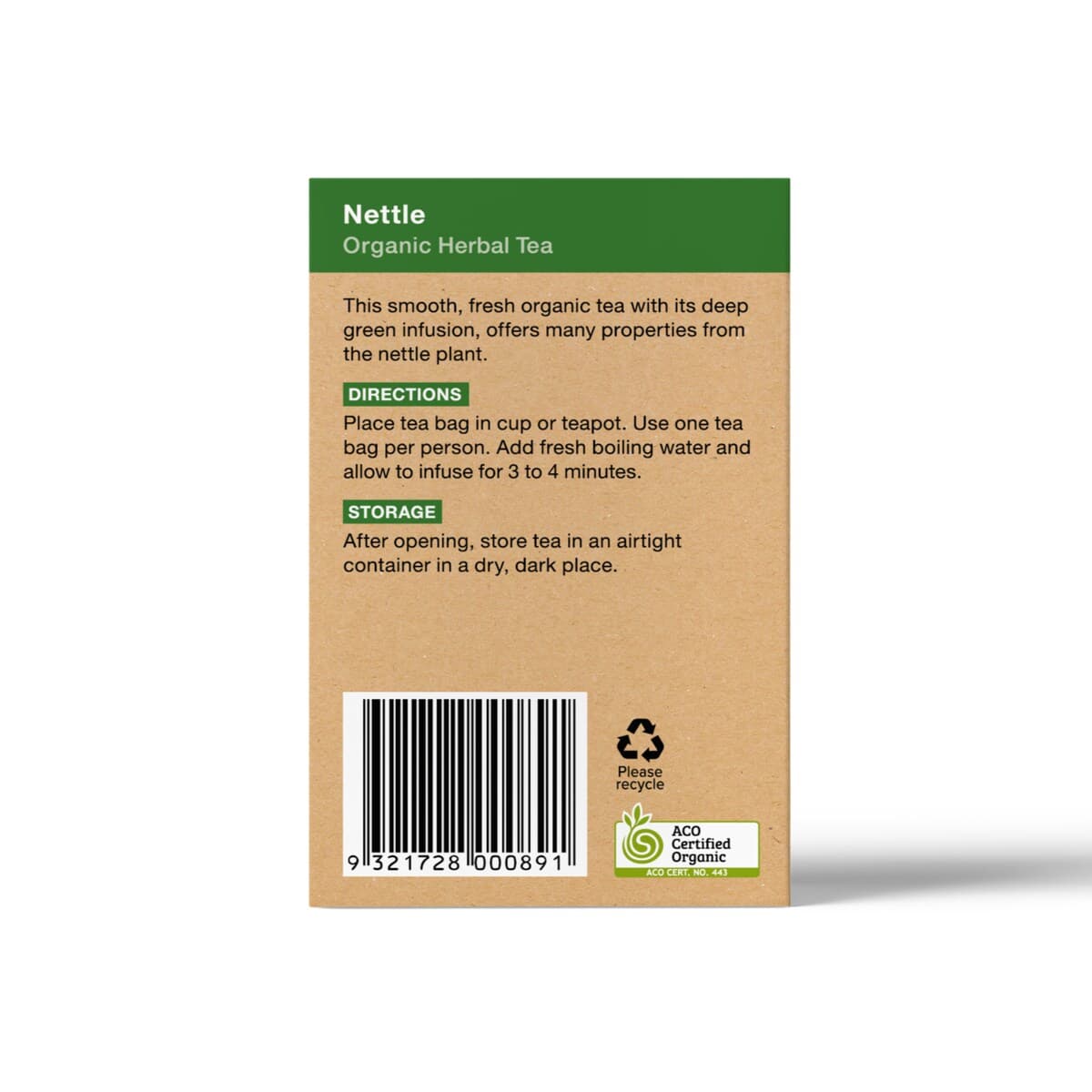 Thumbnail Planet Organic Nettle Herbal Tea 25 Tea Bags