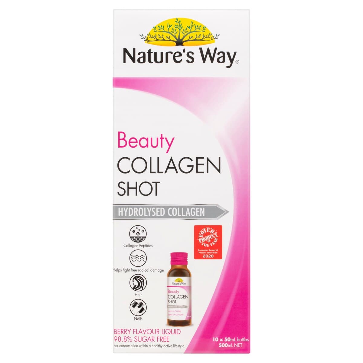 Thumbnail Natures Way Beauty Collagen Shot 50Ml X 10 Pack