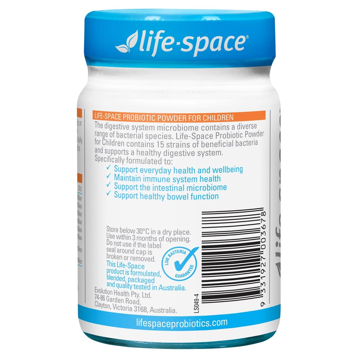 Thumbnail Life-Space Probiotic Powder For Children 60G