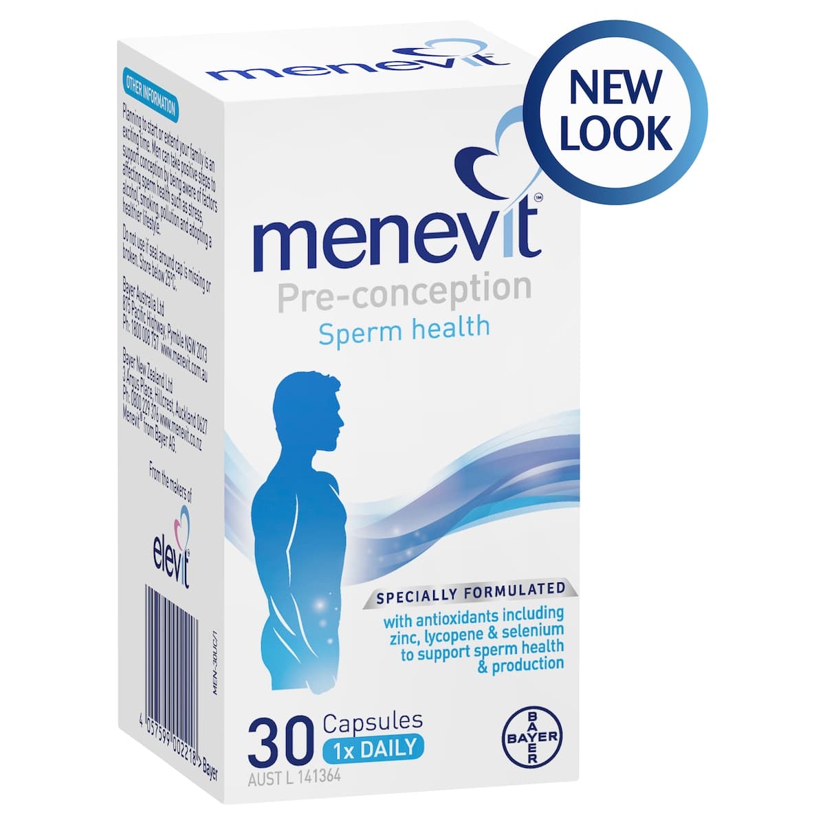 Thumbnail Menevit Pre Conception 30 Capsules