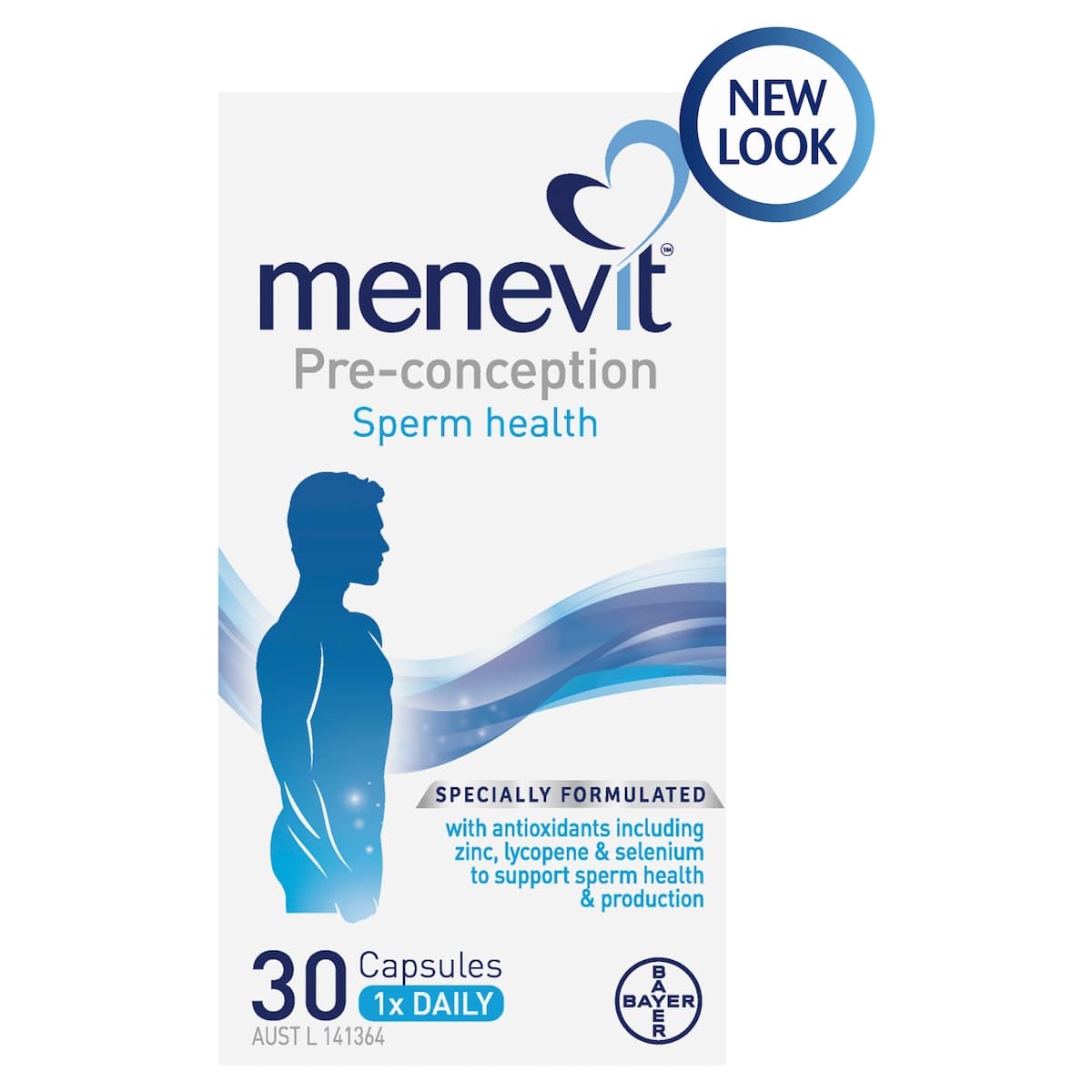 Thumbnail Menevit Pre Conception 30 Capsules