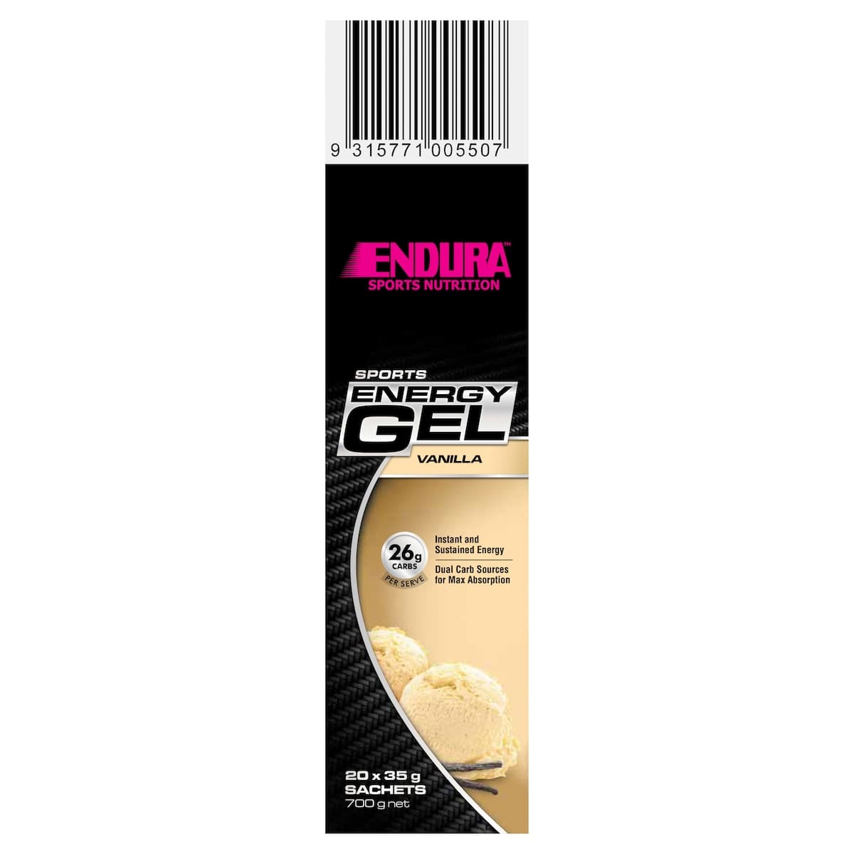 Thumbnail Endura Sports Energy Gel Vanilla 35G