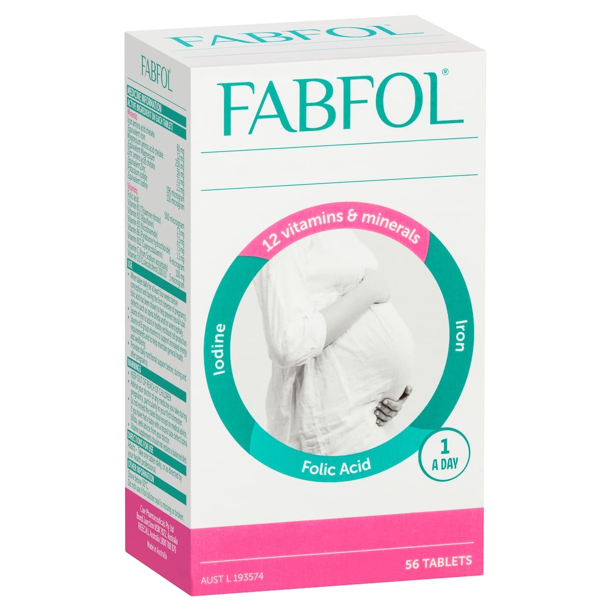 Thumbnail Fabfol Pregnancy 56 Tablets