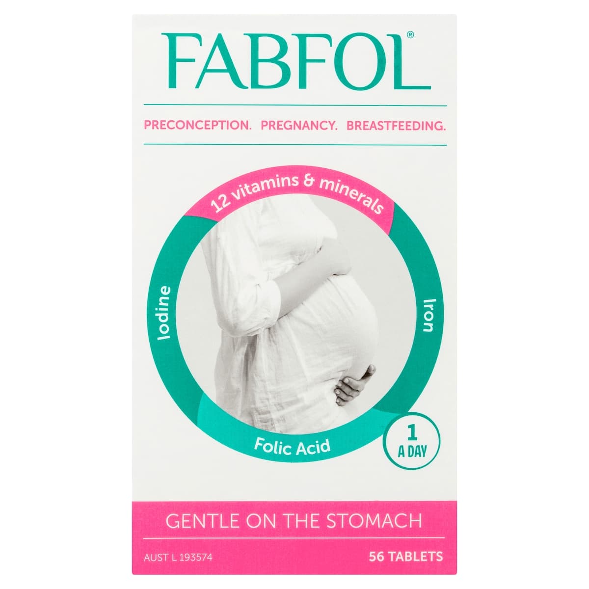 Thumbnail Fabfol Pregnancy 56 Tablets