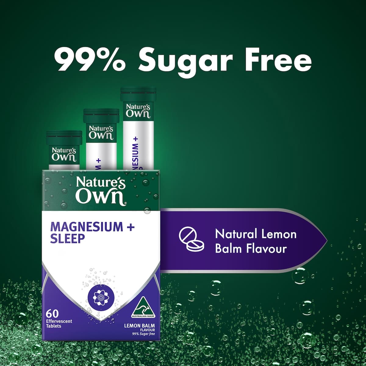 Thumbnail Nature's Own Magnesium + Sleep Effervescent 60 Tablets