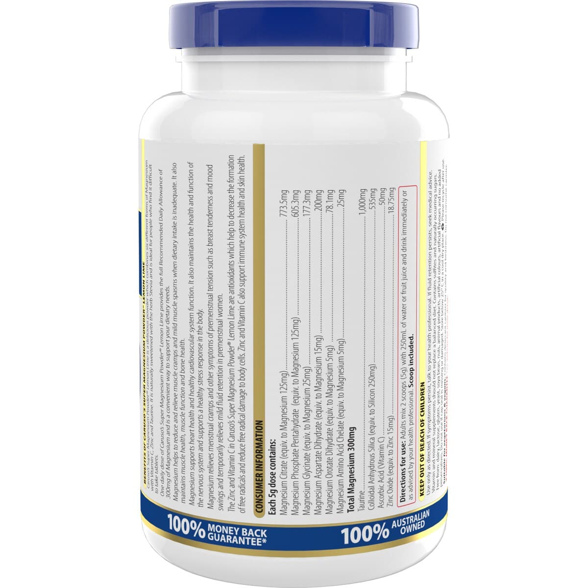 Thumbnail Carusos Super Magnesium Powder Berry 250G