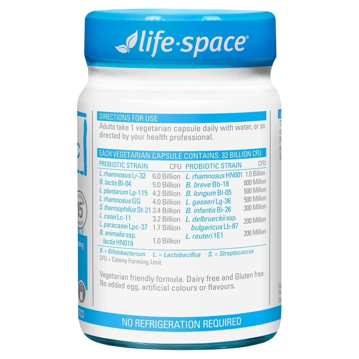 Thumbnail Life-Space Broad Spectrum Probiotic 90 Capsules