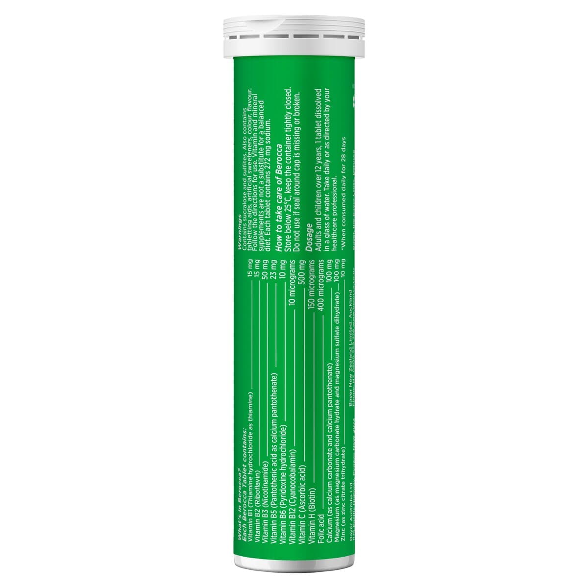 Thumbnail Berocca Energy Original Berry 30 Effervescent Tablet